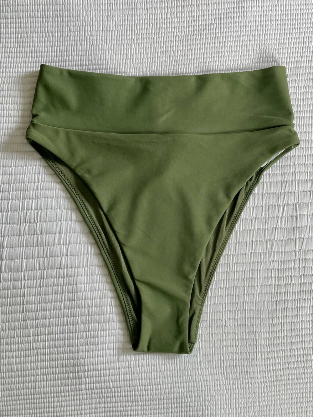 Aerie High Waisted High Cut Cheeky Bikini Bottom NWT